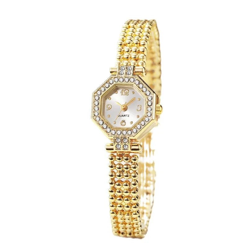 New Women's Watch with Exquisite, Small and Simple Steel Strip for Students