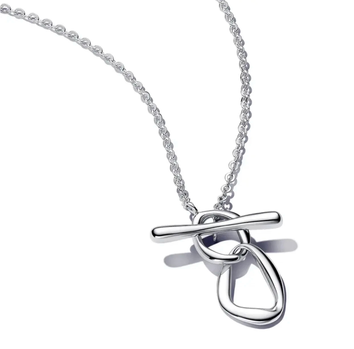 Fashion 100%925 sterling silver temperament Feather Love Mom words Zircon necklace DIY women's high jewelry Mother's Day gift