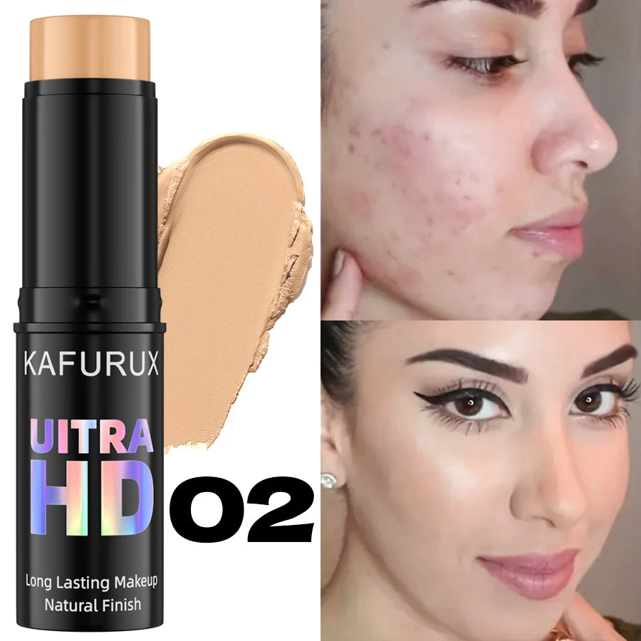 1PC Face Foudation Concealer Stick Long Lasting Dark Circles Corrector Contour Concearler Pen Korean Makeup for Women Face Cosme