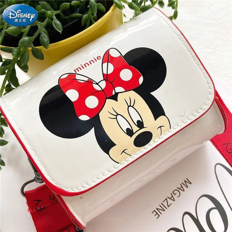 Disney children's shoulder bag, crossbody bag, Mickey Mouse cartoon shoulder bag, cute girl bag, coin wallet, fashion mini bag