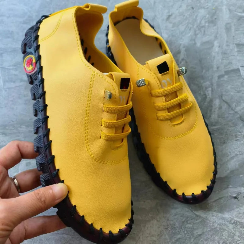 New Sneakers Women Shoes Flat Loafers Shoes for Women Comfortable Zapatillas De Mujer Slip Shoes Soft Flats Female Casual Shoes