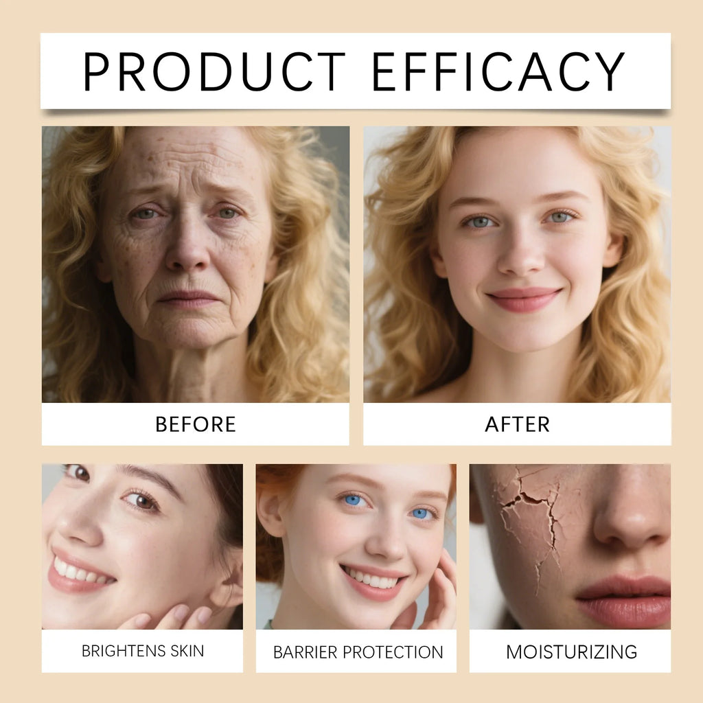 Winter Moisturizer for Dry Skin Hydrating Face Cream Sensitive Skin Daily Facial Lotion Anti Dryness Cream for Cold Weather 60g