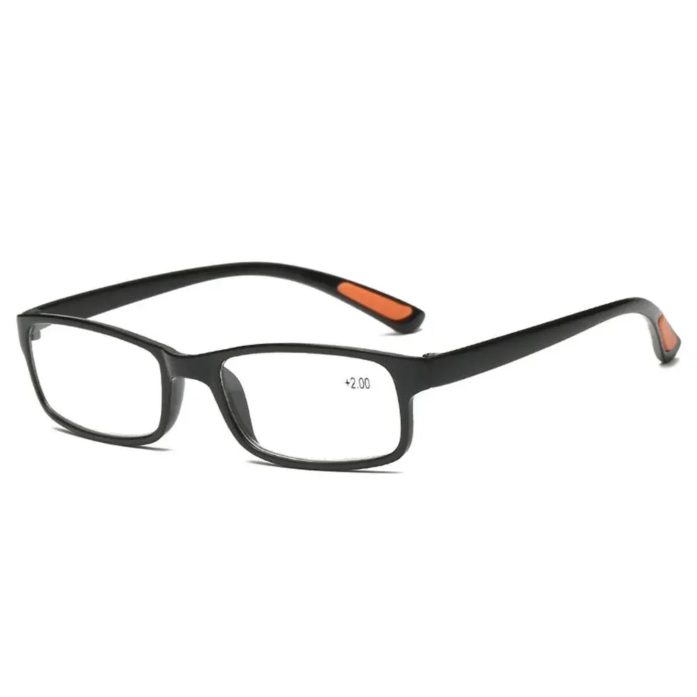 Shata Stainless Steel Frame Anti Blue Light Presbyopic Glasses For Business, Middle-aged And Elderly High-end Men And Women