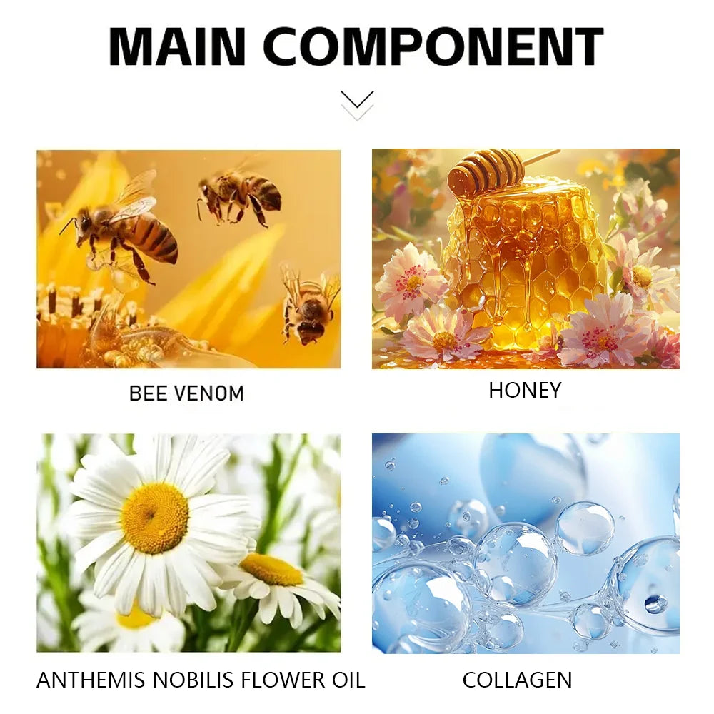 60g Bee Venom Joint Cream, Moisturizing Joints, Mild Formula, Containing Bee Venom Ingredients, Body, Knee, Waist Joints, Unisex