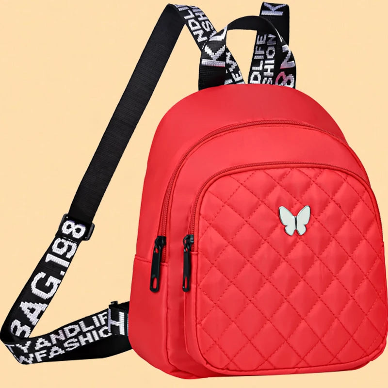 Backpack women's new Korean version of all fashionable Oxford cloth backpack fashion leisure large capacity travel schoolbag